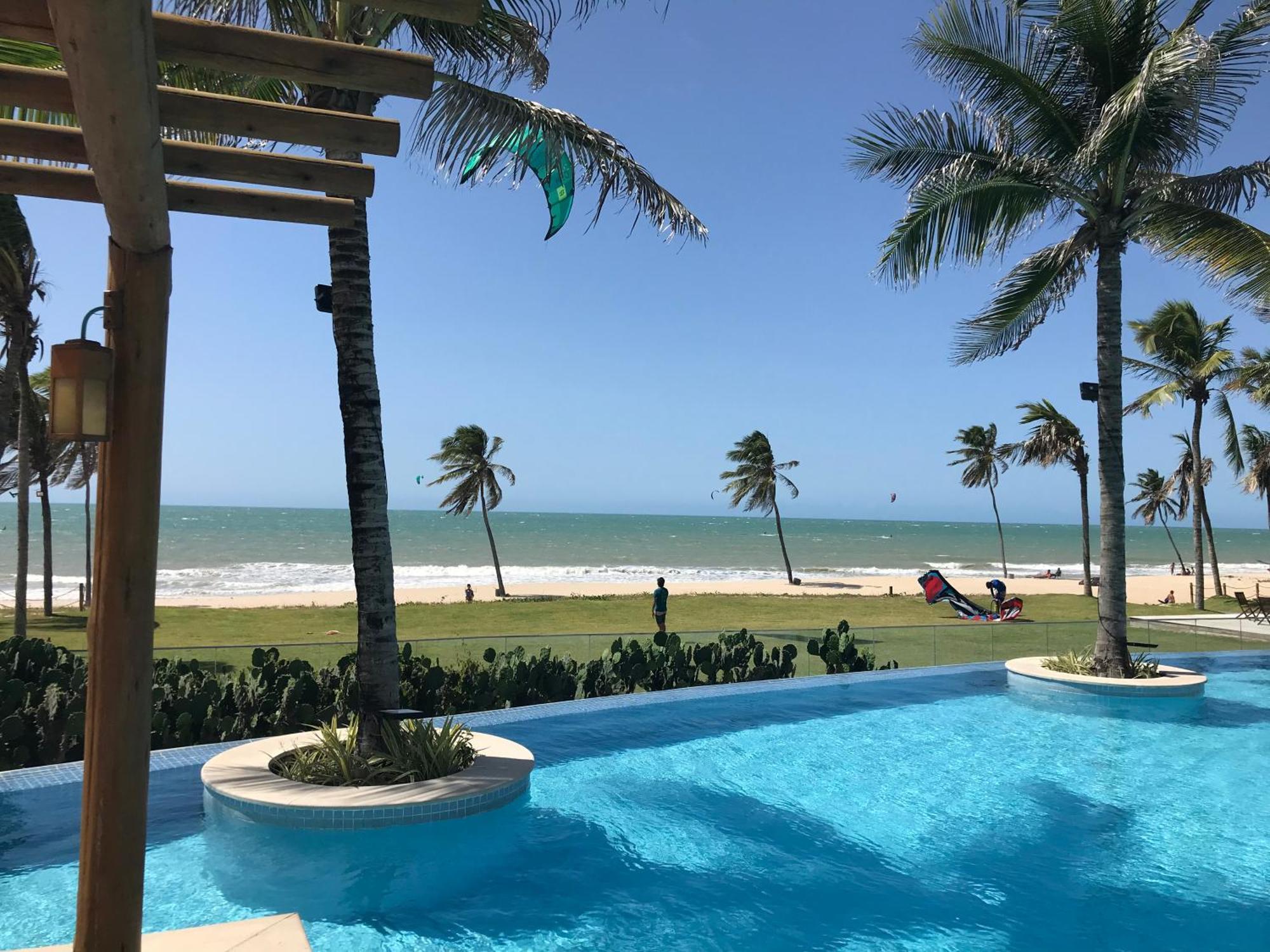 Condominio Wai Wai Pe Na Areia - Praia De Кумбуку Екстер'єр фото